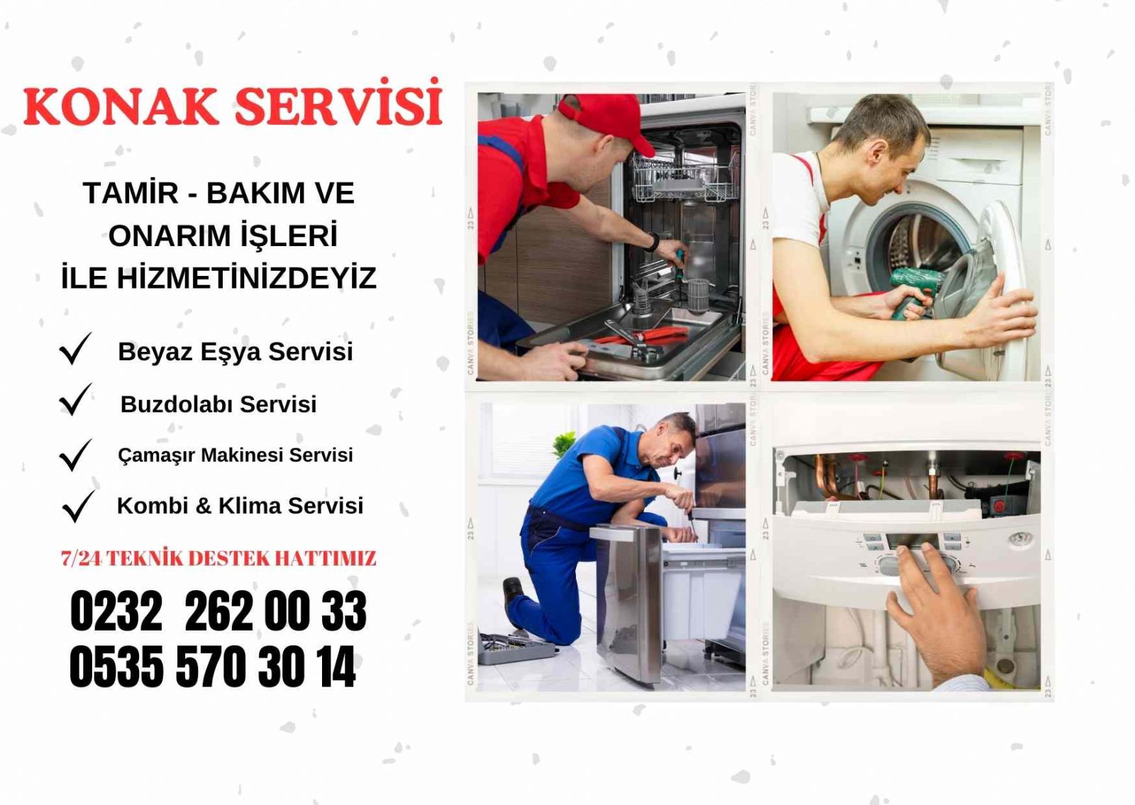 Konak Bulaşık Makinesi Servisi